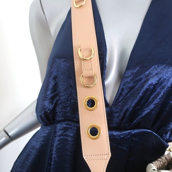 CHLOE ROY BUCKET BAG CREAM LEATHER SMALL CROSSBODY SHOULDER BAG - Picture 3 of 13